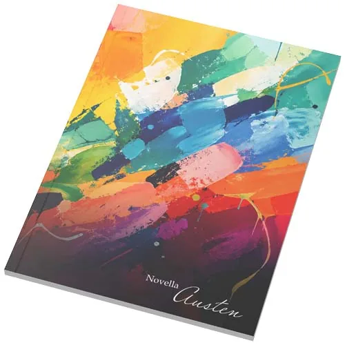 Cuaderno Novella Austen de tapa blanda, tamaño A5 - 50 hojas rayadas