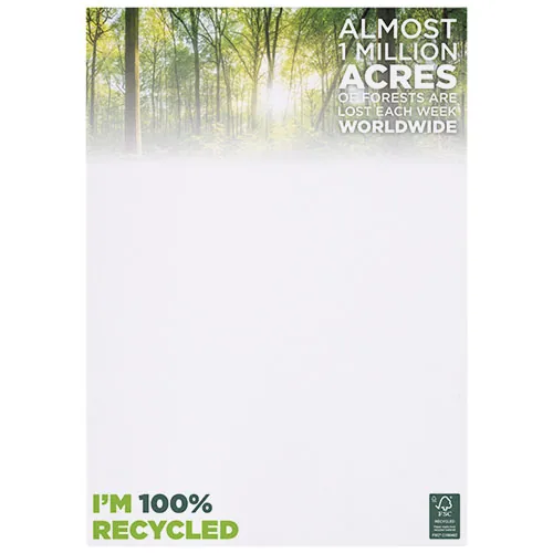 Libreta A4 de papel reciclado 