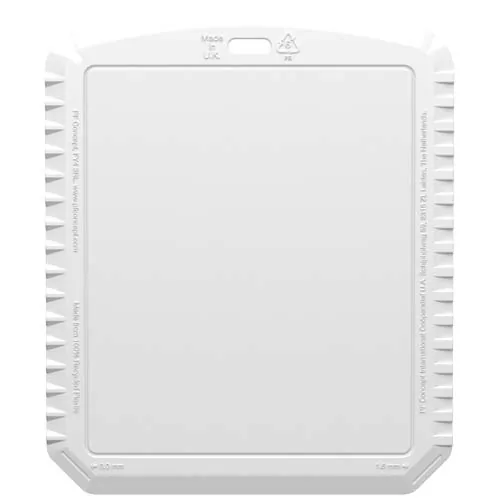 Rascador de hielo rectangular de plástico reciclado 