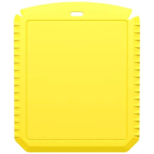 Rascador de hielo rectangular de plástico reciclado 