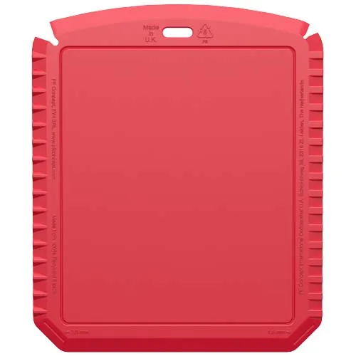 Rascador de hielo rectangular de plástico reciclado 