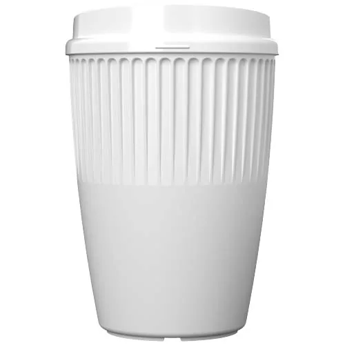 Vaso de 350 ml con tapa 
