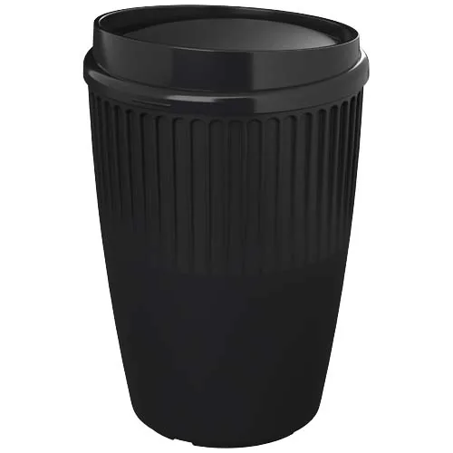 Vaso de 350 ml con tapa 