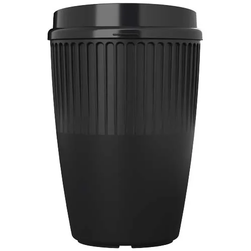 Vaso de 350 ml con tapa 