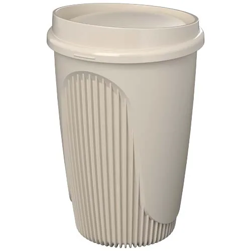Vaso de 350 ml con tapa 