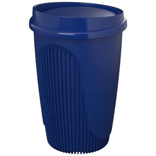 Vaso de 350 ml con tapa 