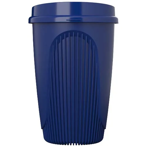 Vaso de 350 ml con tapa 