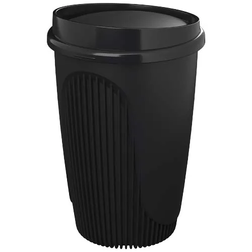 Vaso de 350 ml con tapa 