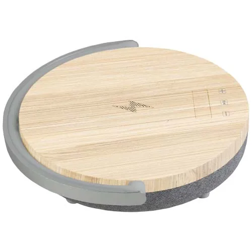 Altavoz Bluetooth® 4 en 1 de 10 W con luz LED y base de carga inalámbrica 