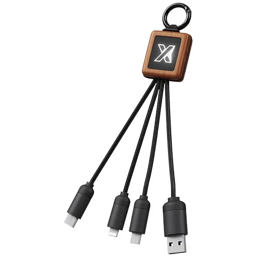 SCX.design Cable de madera de 20 W FSC fácil de usar C-19