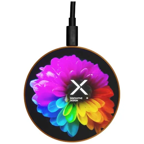 SCX.design Estación de carga inalámbrica de madera W13 10W