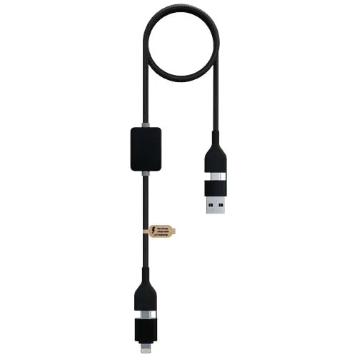 Cable de carga con interruptor de 60 W y logotipo retroiluminado 