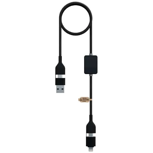 Cable de carga con interruptor de 60 W y logotipo retroiluminado 