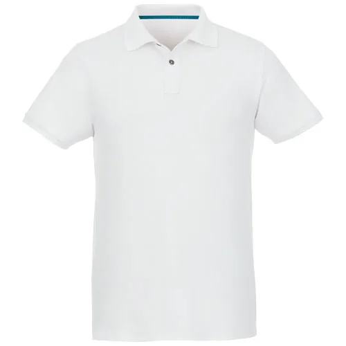 Polo de manga corta de material reciclado orgánico para hombre 