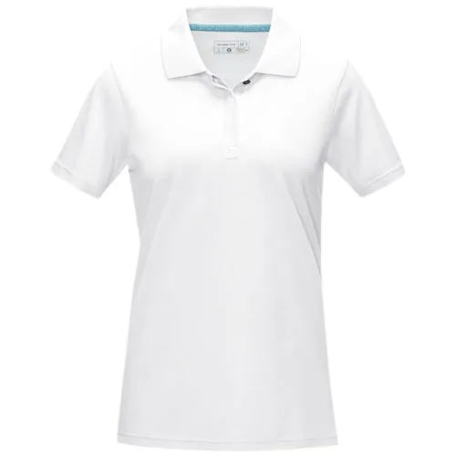 Polo orgánico de manga corta para mujer 
