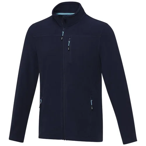 Chaqueta polar con cremallera entera reciclada GRS para hombre 