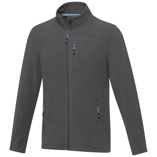 Chaqueta polar con cremallera entera reciclada GRS para hombre 