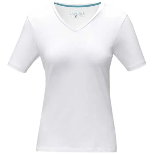 Camiseta orgánica de manga corta para mujer 