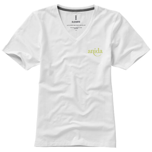 Camiseta orgánica de manga corta para mujer 