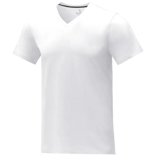 CAMISETA DE MANGA CORTA Y CUELLO EN V PARA HOMBRE 
