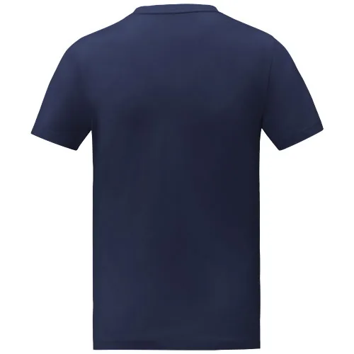 Camiseta de manga corta y cuello en V para hombre 