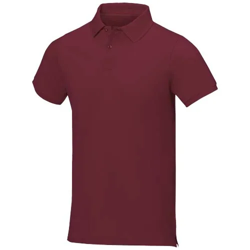 burdeos intenso Polo de manga corta para hombre de 200 g/m² Calgary
