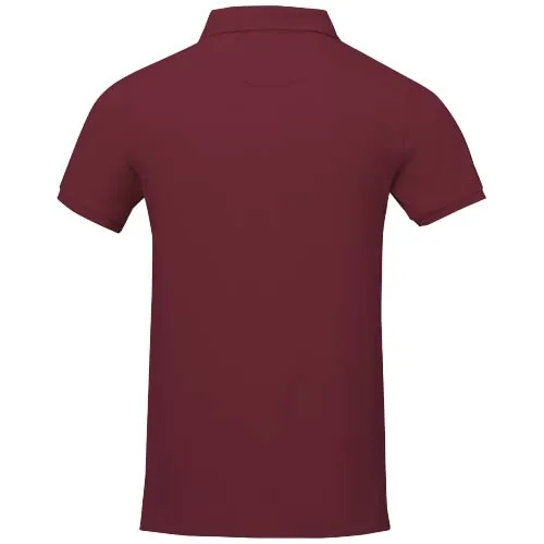 burdeos intenso Polo de manga corta para hombre de 200 g/m² Calgary