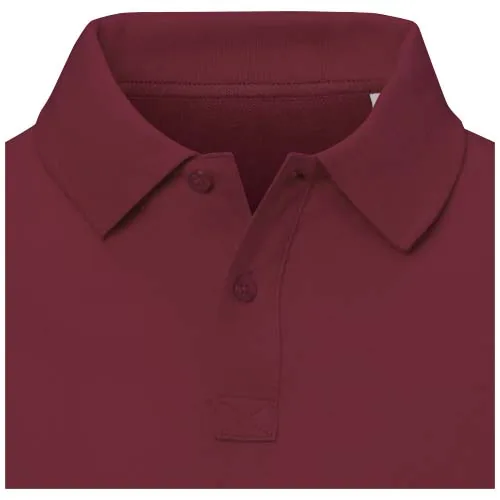 burdeos intenso Polo de manga corta para hombre de 200 g/m² Calgary
