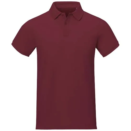 burdeos intenso Polo de manga corta para hombre de 200 g/m² Calgary