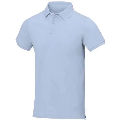 azul niebla Polo de manga corta para hombre de 200 g/m² Calgary