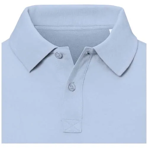 azul niebla Polo de manga corta para hombre de 200 g/m² Calgary