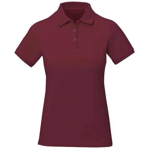 burdeos intenso Polo de manga corta para mujer de 200 g/m² Calgary