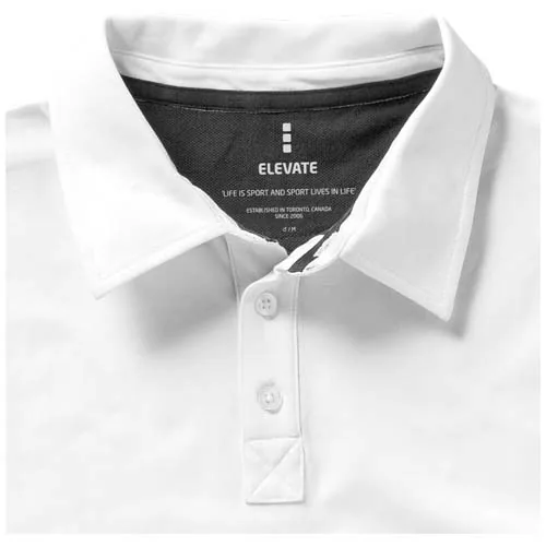 Polo de manga corta elástico para hombre 