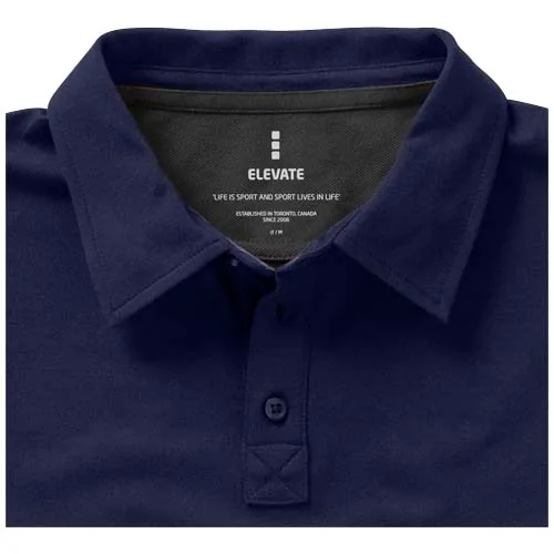 Polo de manga corta elástico para hombre 