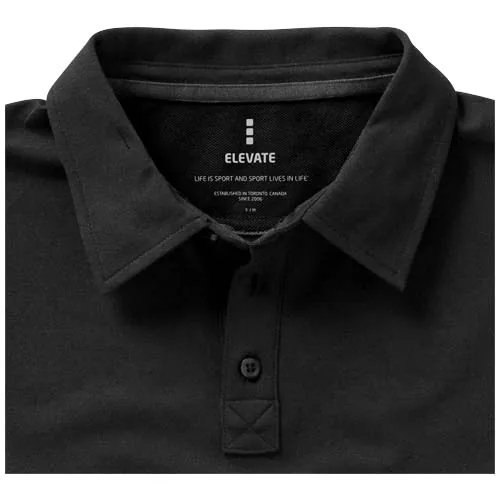 Polo de manga corta elástico para mujer 