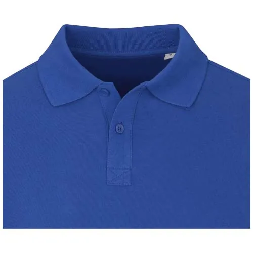 azul Polo de manga larga para hombre de 180 g/m² Calgary