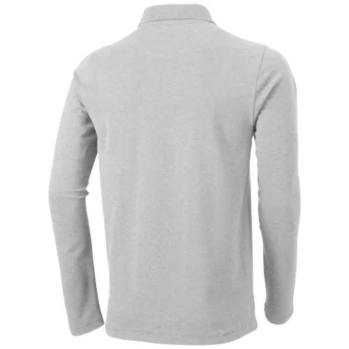 Polo de manga larga para hombre 