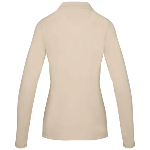 arenisca Polo de manga larga para mujer de 180 g/m² Calgary