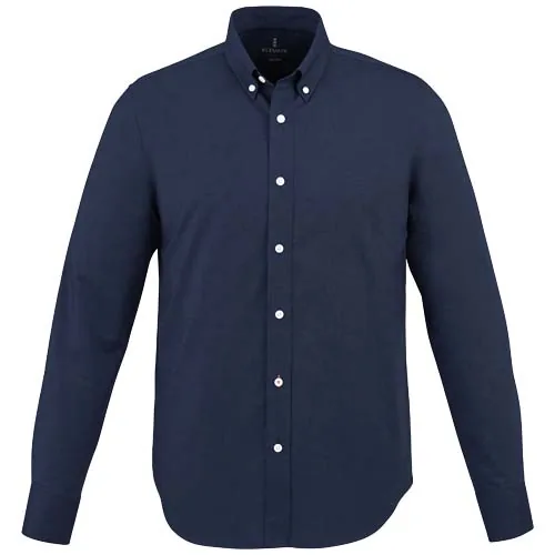 Camisa tipo Oxford de manga larga para hombre 