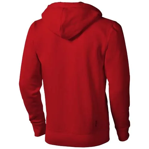 rojo Sudadera con capucha y cremallera unisex de 300 g/m² Arora