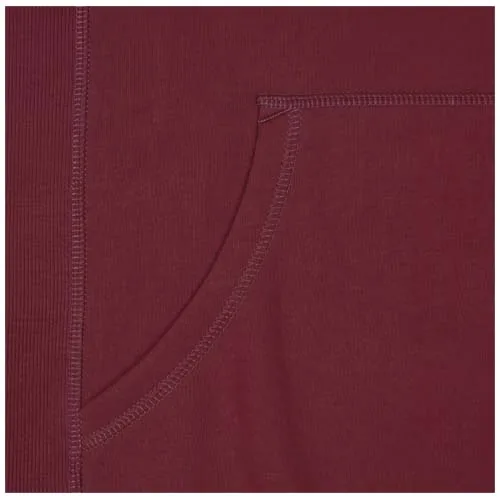 burdeos intenso Sudadera con capucha y cremallera unisex de 300 g/m² Arora