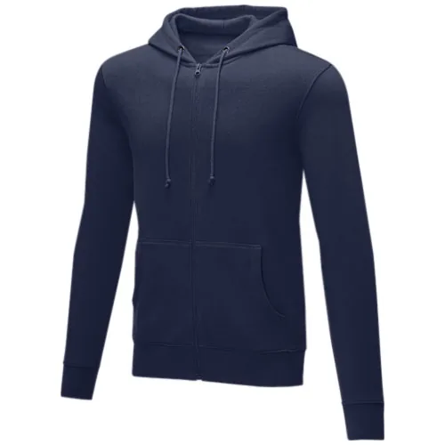 Sudadera con capucha y cremallera completa para hombre 