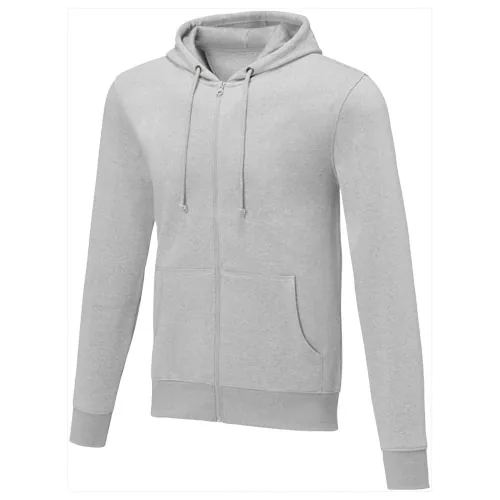 Sudadera con capucha y cremallera completa para hombre 