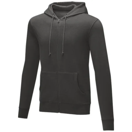 Sudadera con capucha y cremallera completa para hombre 
