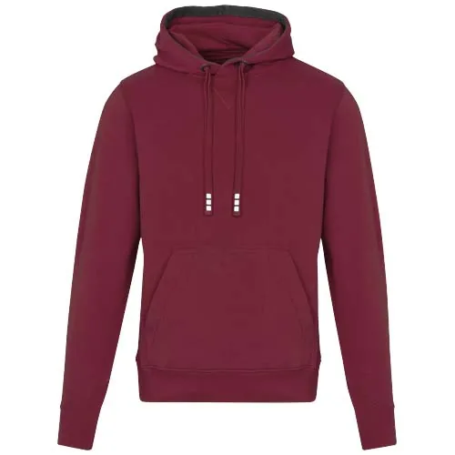 burdeos intenso Sudadera con capucha unisex de 300 g/m² Arora