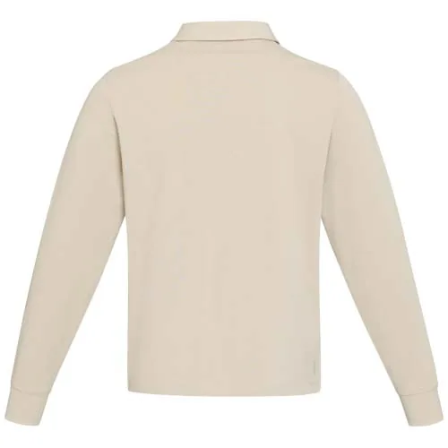 Sudadera tipo polo de rugby unisex 