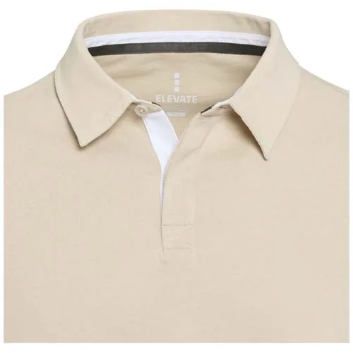 Sudadera tipo polo de rugby unisex 