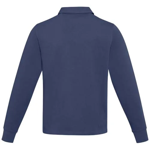 Sudadera tipo polo de rugby unisex 