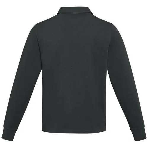 Sudadera tipo polo de rugby unisex 