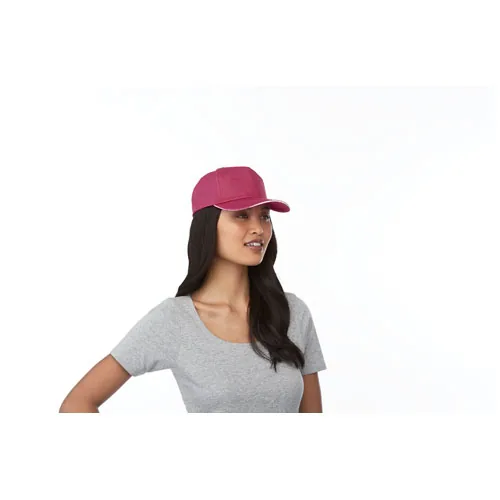 Gorra de 5 paneles con ribete 